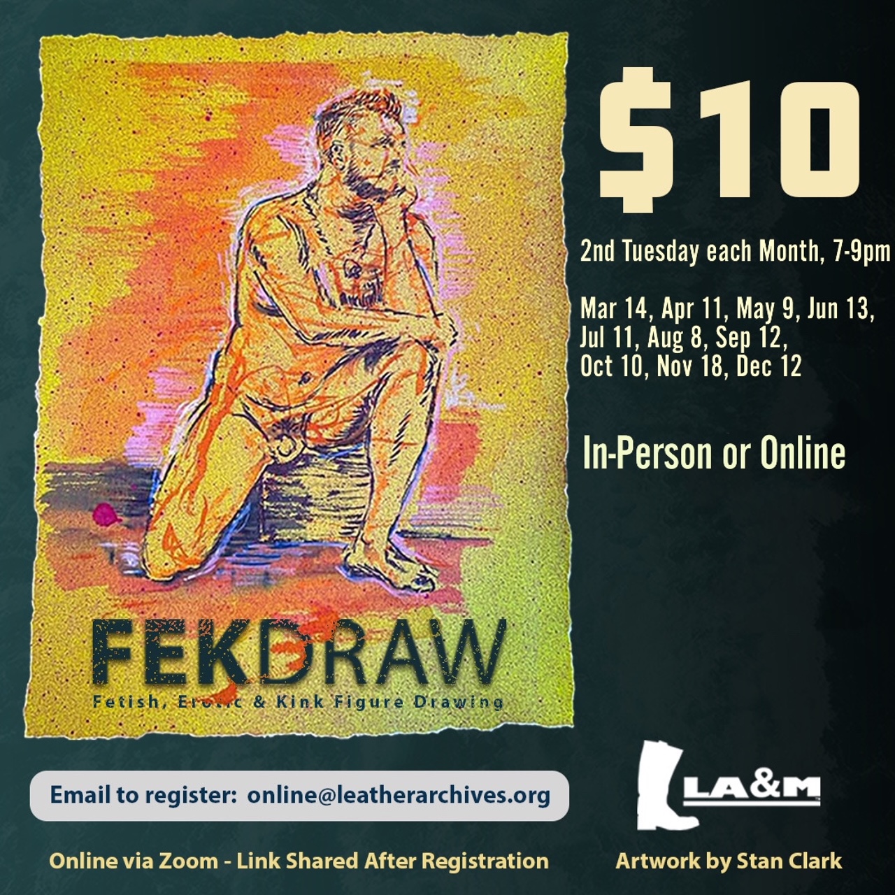 FEK Draw – Fetish, Erotic and Kink Figure Drawing